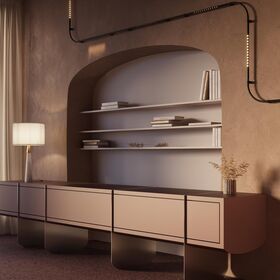 Светильник Points для штанговой системы освещения Axity 3000-6000К 24Вт 36° / Maytoni C101CL-L1000-24W3-6K-BS