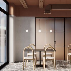 Трековый светильник Luna Basity 5Вт 360° / Maytoni TR177-1-5WTW-B