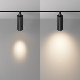 Трековый светильник Focus Zoom Exility 3000K 12Вт 15-50° / Maytoni TR211-1-12W3K-Z-B