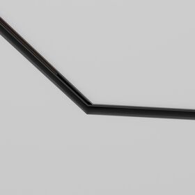 Коннектор угловой 135° Exility встраиваемый под ГКЛ 9,5мм, черный / Maytoni TRA034CLO-42B