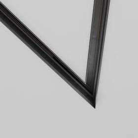 Коннектор угловой 45° Exility встраиваемый под ГКЛ 9,5мм, черный / Maytoni TRA034CLS-42B