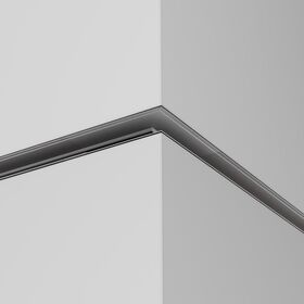 Коннектор внешний Exility встраиваемый под ГКЛ 12,5мм, черный / Maytoni TRA034CO-42.12B