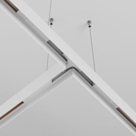 Коннектор питания Т-образный Exility белый / Maytoni TRA034CWT-42W