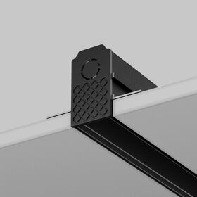 Заглушки к встраиваемому шинопроводу Exility 2 шт. черный / Maytoni TRA034EC-42B