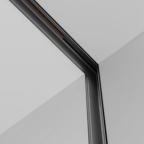 Коннектор угловой внутренний Exility встраиваемый под ГКЛ 12,5 мм, черный / Maytoni TRA034ICL-42.12B