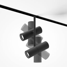 Трековый светильник Elti Duo Exility 3000K 24Вт 36° / Maytoni TR005-2-2X12W3K-B