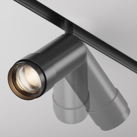 Трековый светильник Focus Zoom Exility 3000K 12Вт 15-50° / Maytoni TR211-1-12W3K-Z-B