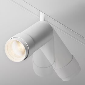 Трековый светильник Focus Zoom Exility 3000K 12Вт 15-50° / Maytoni TR211-1-12W3K-Z-W