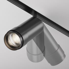 Трековый светильник Focus Zoom Exility 4000K 12Вт 15-50° / Maytoni TR211-1-12W4K-Z-B