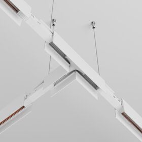 Коннектор питания Т-образный Exility белый / Maytoni TRA034CWT-42W