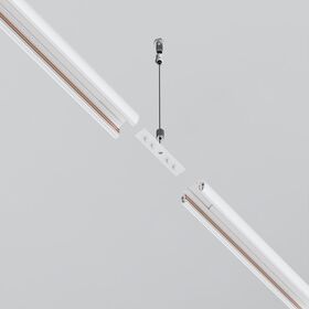 Коннектор прямой для низкопрофильного шинопровода Exility / Maytoni TRAM034CI-R-41W