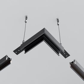 Коннектор угловой Exility накладной низкопрофильный / Maytoni TRAM034CL-41B