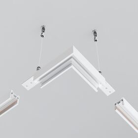 Коннектор угловой Exility накладной низкопрофильный / Maytoni TRAM034CL-41W