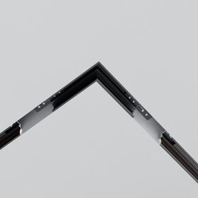 Коннектор угловой Exility для встраиваемого низкопрофильного шинопровода / Maytoni TRAM034CL-42B