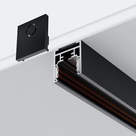 Заглушки для накладного низкопрофильного шинопровода Exility 2шт. / Maytoni TRAM034EC-41B