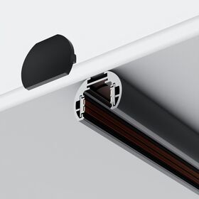 Заглушки для круглого низкопрофильного шинопровода Exility 2шт. / Maytoni TRAM034EC-R-41B