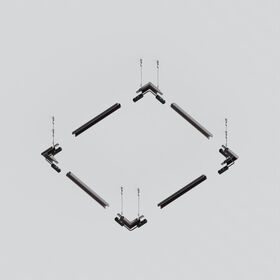 Шинопровод 2м Exility низкопрофильный подвесной круглый / Maytoni TRXM034-R-412B