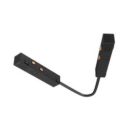 Коннектор питания угловой 15 см Exility черный / Maytoni TRA034CPC-42B-15