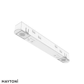 Коннектор питания прямой Exility белый / Maytoni TRA034PC-42W