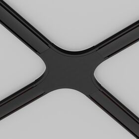 Коннектор питания X-образный Radity черный / Maytoni TRA084CX-11B