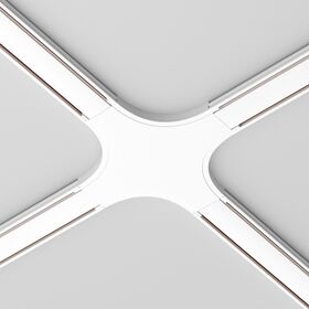 Коннектор питания X-образный Radity белый / Maytoni TRA084CX-11W