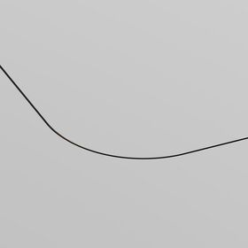 Коннектор радиусный D600 встраиваемый под ГКЛ 9,5мм Levity черный / Maytoni TRA184-R600-12B