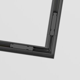 Коннектор угловой Gravity встраиваемый черный / Maytoni TRX010CL-22B