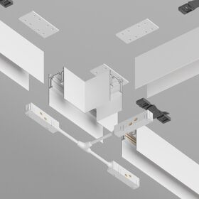 Коннектор Т-образный Gravity накладной белый / Maytoni TRA010CT-41W