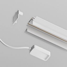 Ввод питания(2м) Radity для встраиваемого монтажа белый / Maytoni TRA084B-12W-200