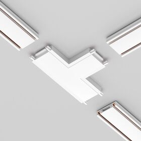 Коннектор питания T-образный Radity белый / Maytoni TRA084CT-11W