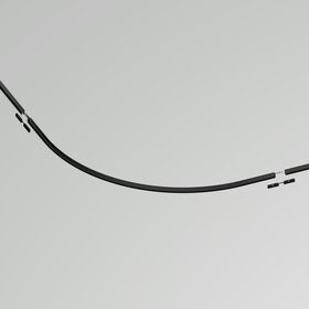 Коннектор радиусный D900 накладной Levity черный / Maytoni TRA184-R900-11B