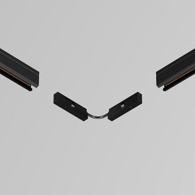 Коннектор питания угловой 7.5см Levity / Maytoni TRA184CPC-1B-7.5