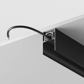 Шинопровод 2м Gravity накладной/подвесной черный / Maytoni TRX010-412B