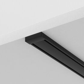 Шинопровод 2м Radity с заглушками в комплекте накладной черный / Maytoni TRX084EC-112B