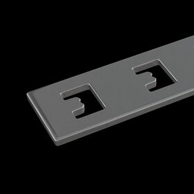 Прямой коннектор S35 встраиваемый серый 2 шт. / Maytoni TRA004C-222S