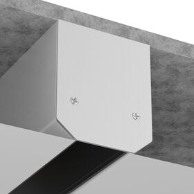 Заглушка торцевая для профиля TRA004MP-21S S35 серый / Maytoni TRA004MPEC-21S