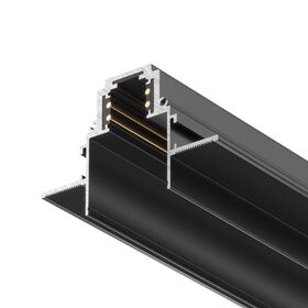 Шинопровод 2м Gravity встраиваемый черный / Maytoni TRX010-422B