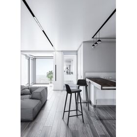 Шинопровод 1м S35 накладной/подвесной черный / Maytoni TRX004-211B