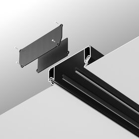 Заглушка декоративная черная 2шт. + фиксирующая черная 2шт. для профиля ALM-9940-SC / Maytoni ALM012EC-SC-B