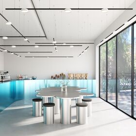 Трековый светильник Zon Levity 3000К 12Вт 100° / Maytoni TR189-1-12W3K-B