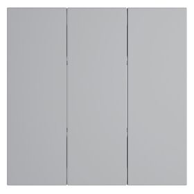 Клавиши для выключателя/переключателя трехклавишного S70 (серый) / Voltum VLS000516