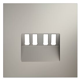 Накладка для розетки акустической 4-местной S70 (кашемир) / Voltum VLS001503