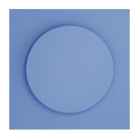 Накладка для светорегулятора поворотно-нажимного S70 (деним) / Voltum VLS002015