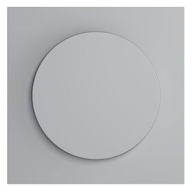 Накладка для светорегулятора поворотно-нажимного S70 (серый) / Voltum VLS002016