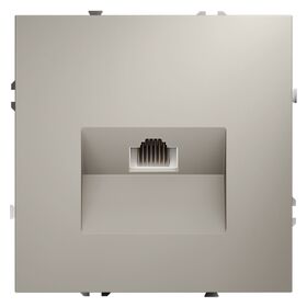 Розетка компьютерная RJ45 кат.6 S70 (кашемир) / Voltum VLS060103