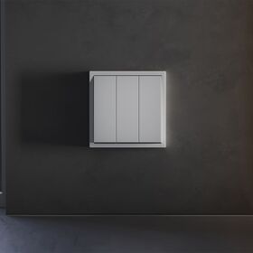 Клавиши для выключателя/переключателя трехклавишного S70 (серый) / Voltum VLS000516