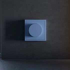 Накладка для светорегулятора поворотно-нажимного S70 (деним) / Voltum VLS002015