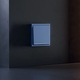 Клавиша для выключателя/переключателя одноклавишного с подсветкой S70 (деним) / Voltum VLS000215