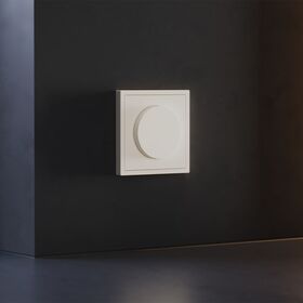 Накладка для светорегулятора поворотно-нажимного S70 (хлопок) / Voltum VLS002013