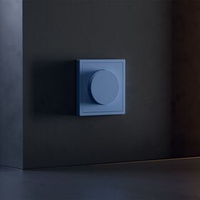 Накладка для светорегулятора поворотно-нажимного S70 (деним) / Voltum VLS002015